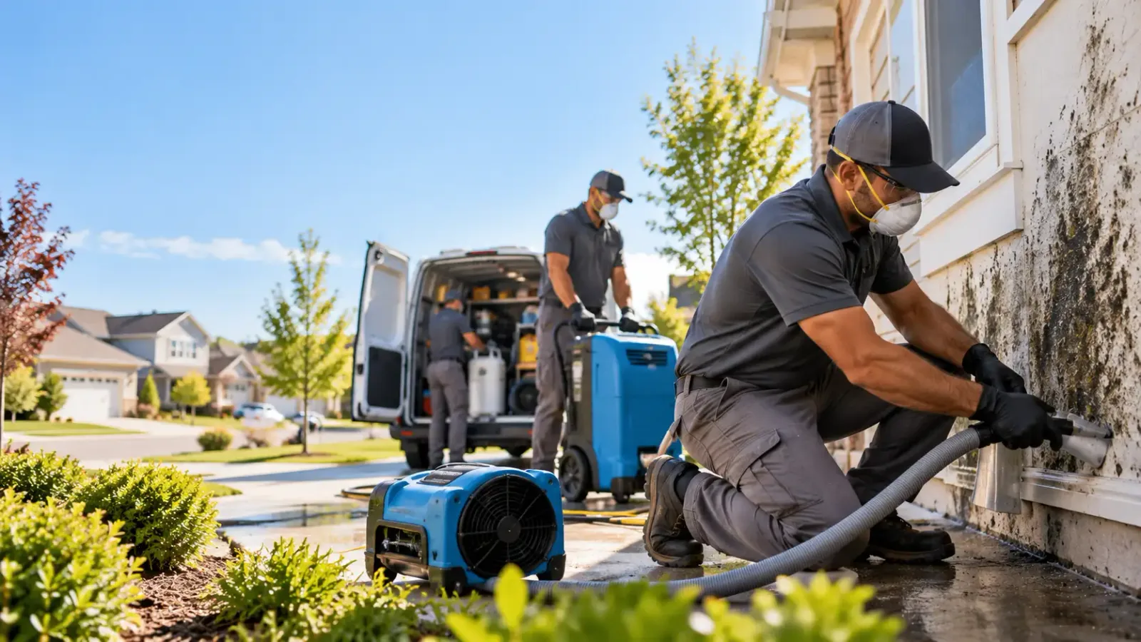 Mold Remediation in Bluffton, AR